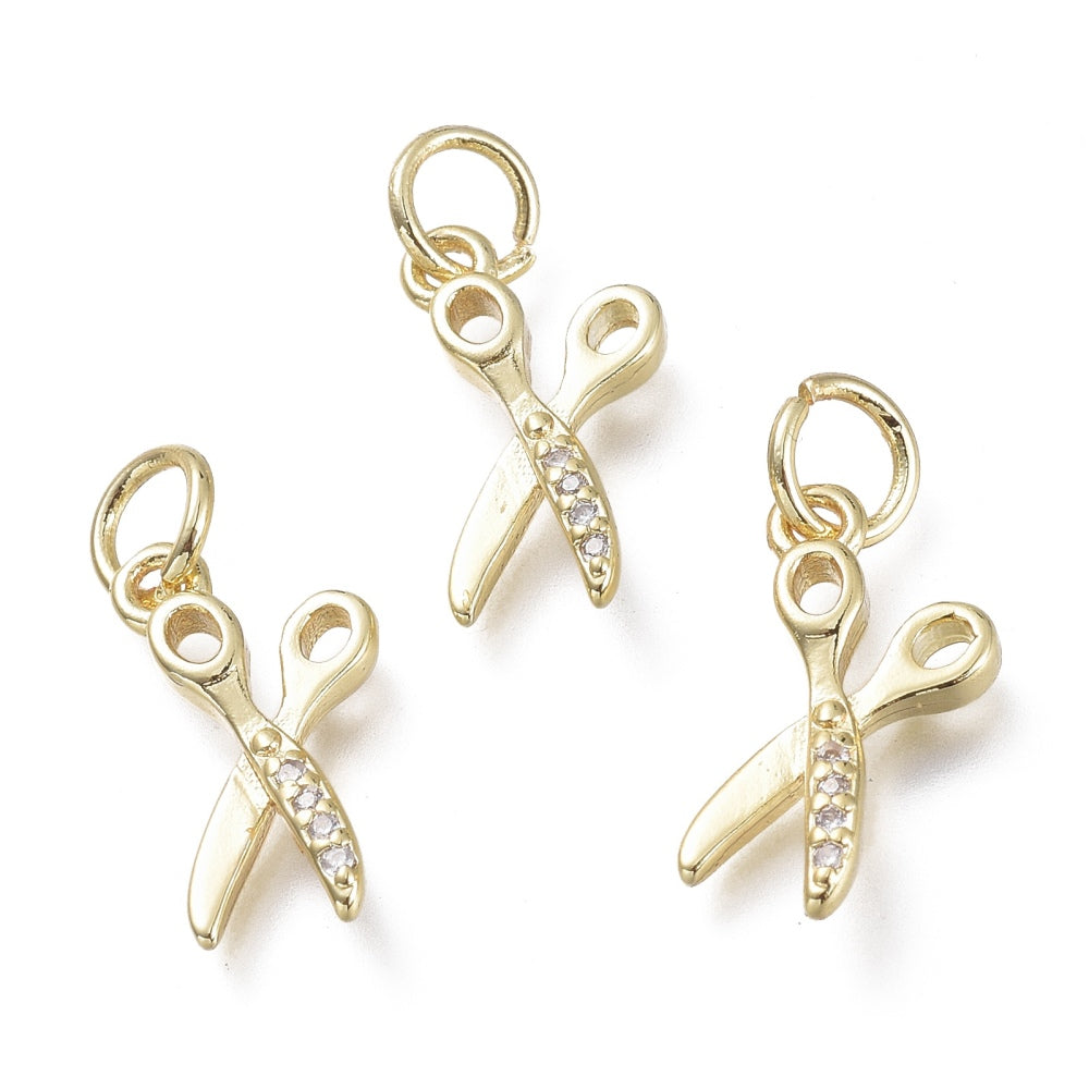 Scissors Charm