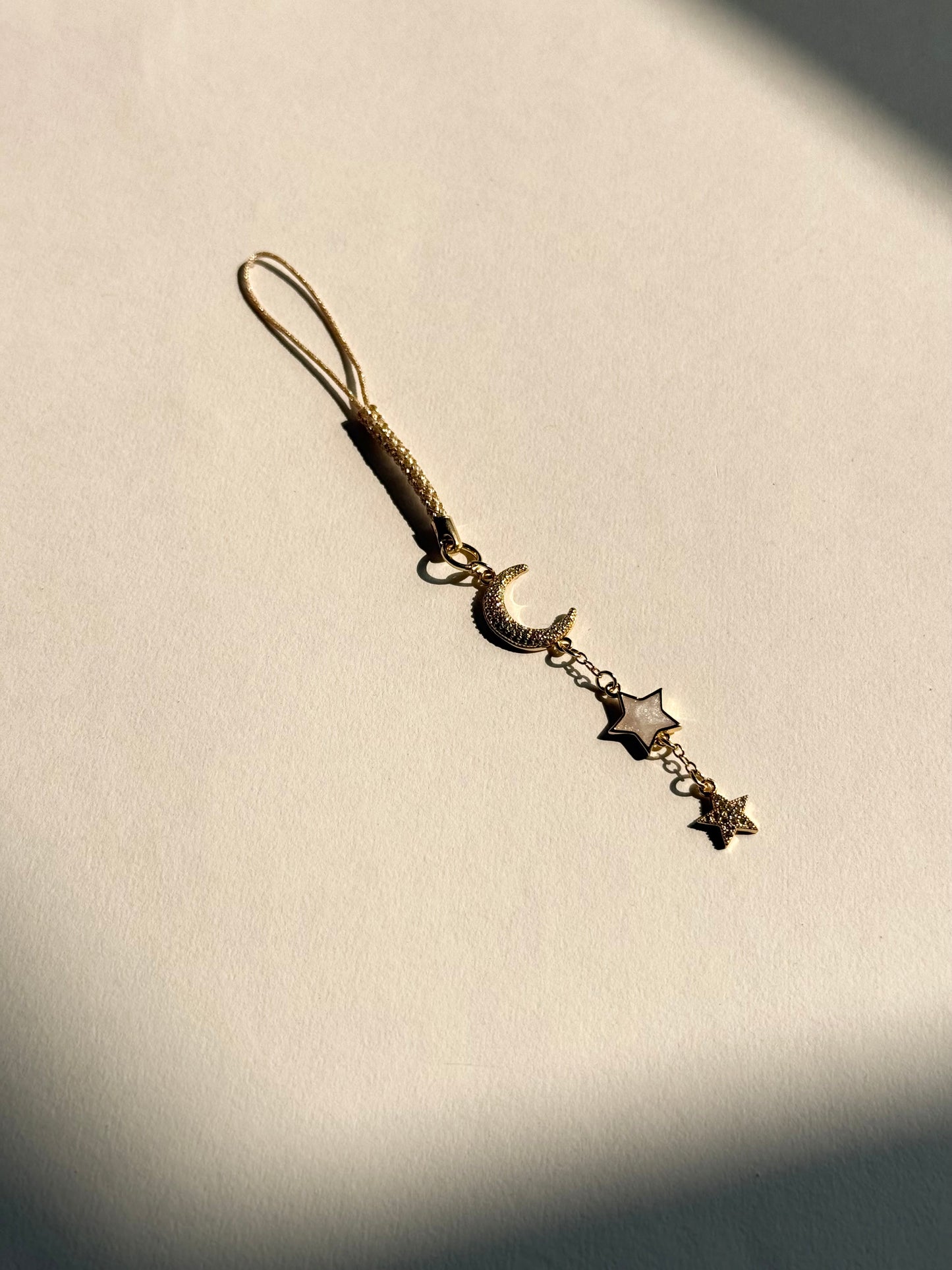 Celestial phone charm