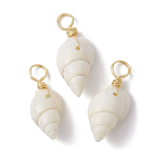 Real Shell Charm