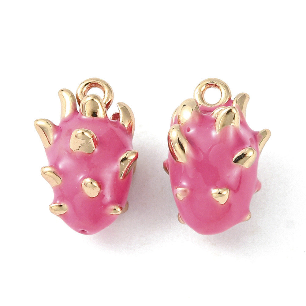 Dragon fruit charm