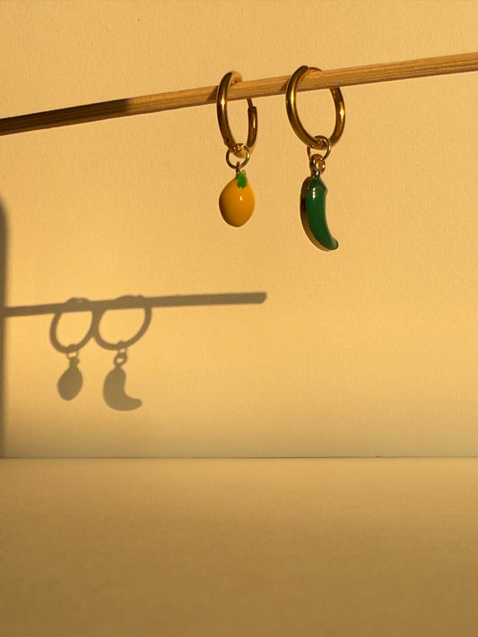 Nimboo Mirchi Earrings
