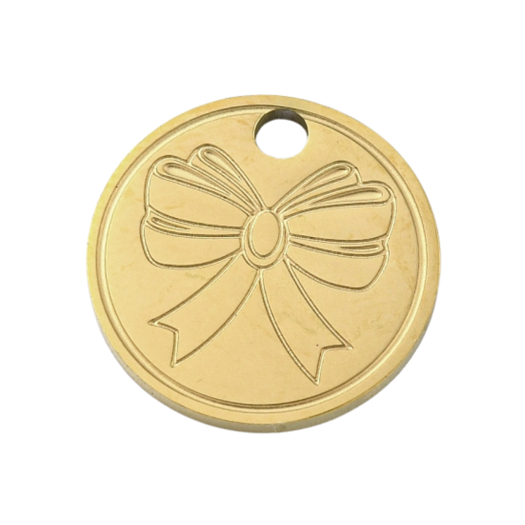 Bow Coin Charm