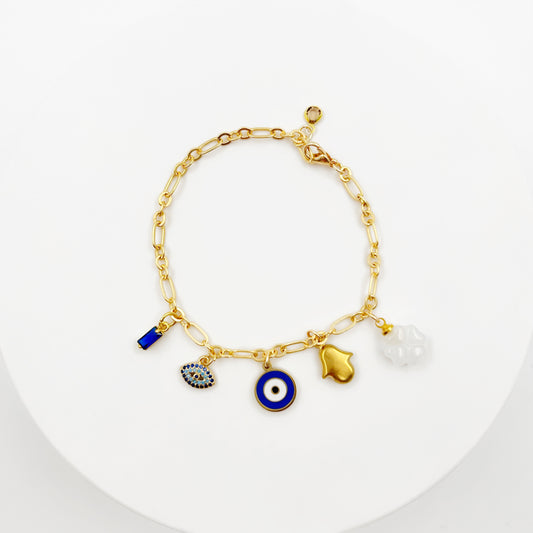 Evil Eye Charm Bracelet