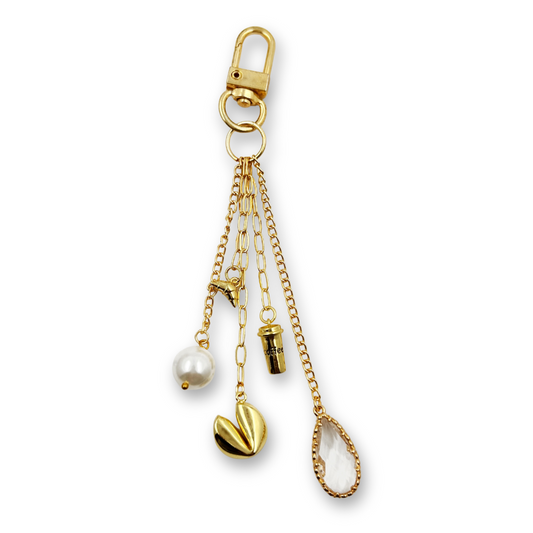 Hello Good Morning Bag Charm