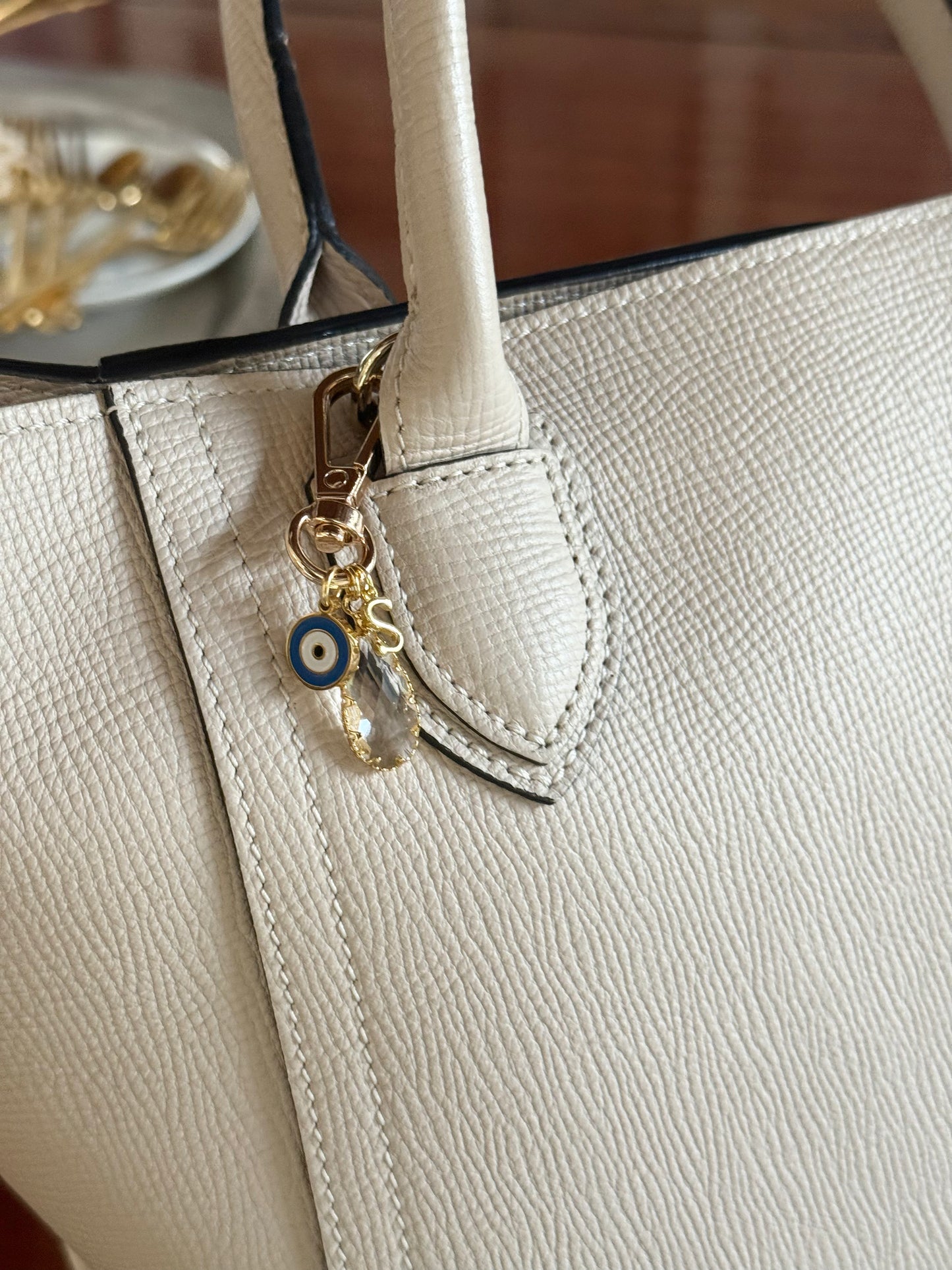 Drop Crystal Bag Charm