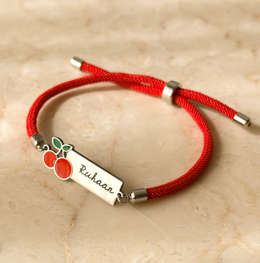Personalised Cherry Rakhi for Kids