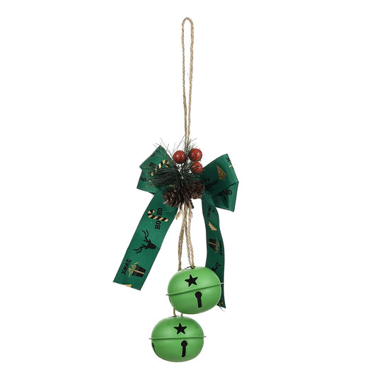 Green Jingle Bell Ornament