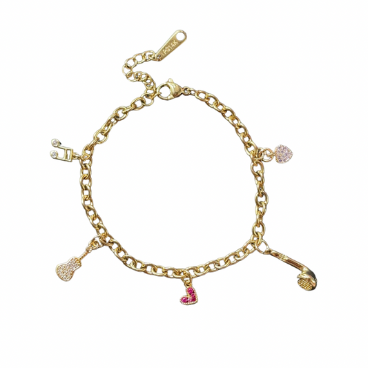 Music Charm Bracelet