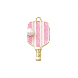 Pink Pickle Ball Charm