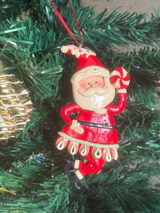 Santa Christmas ornament