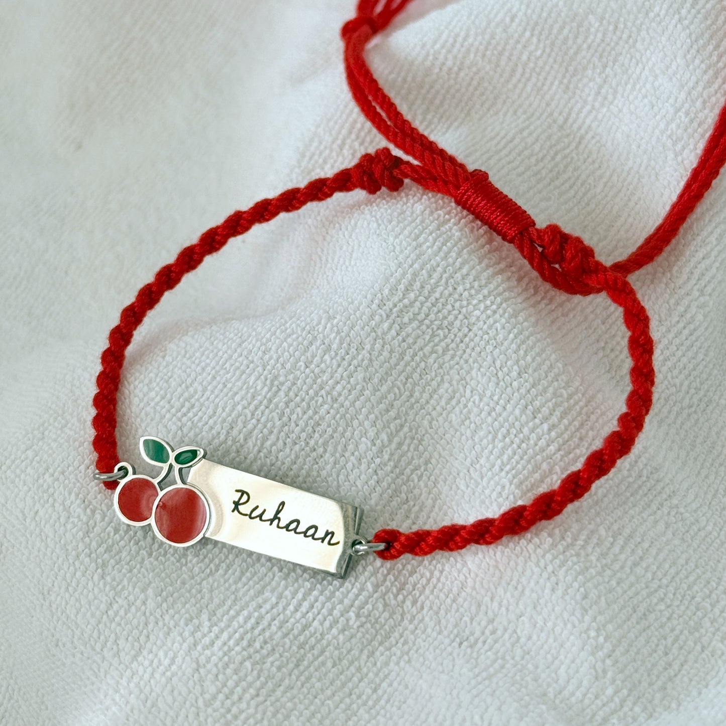Personalised Cherry Rakhi for Kids