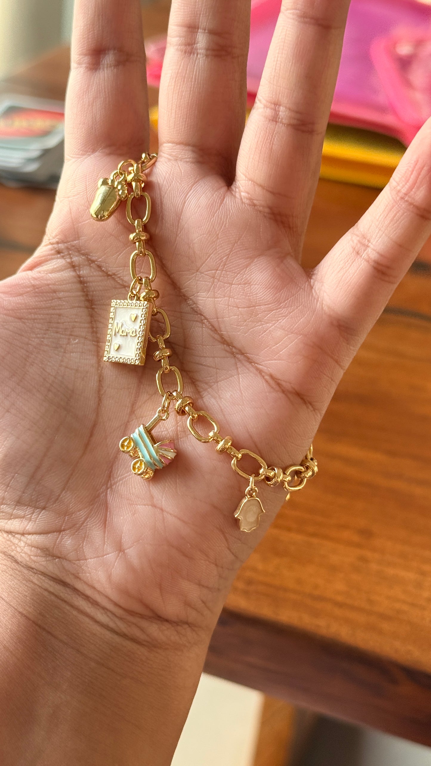 Mama’s Little Milestones Charm Bracelet