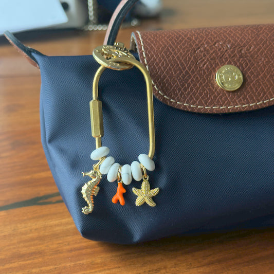 Fun Sun Carabiner Bag Charm