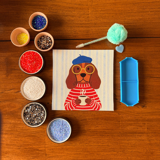 Café Pup Bedazzle Kit