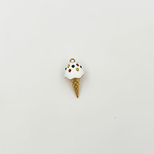 Ice Cream in a Cone Charm