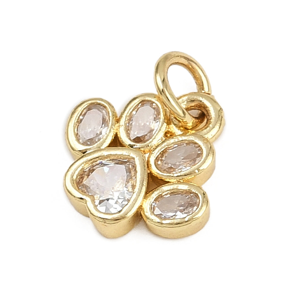 Inset Paw Charm