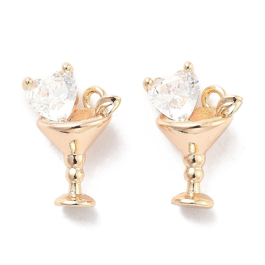 3D Cocktail Charm