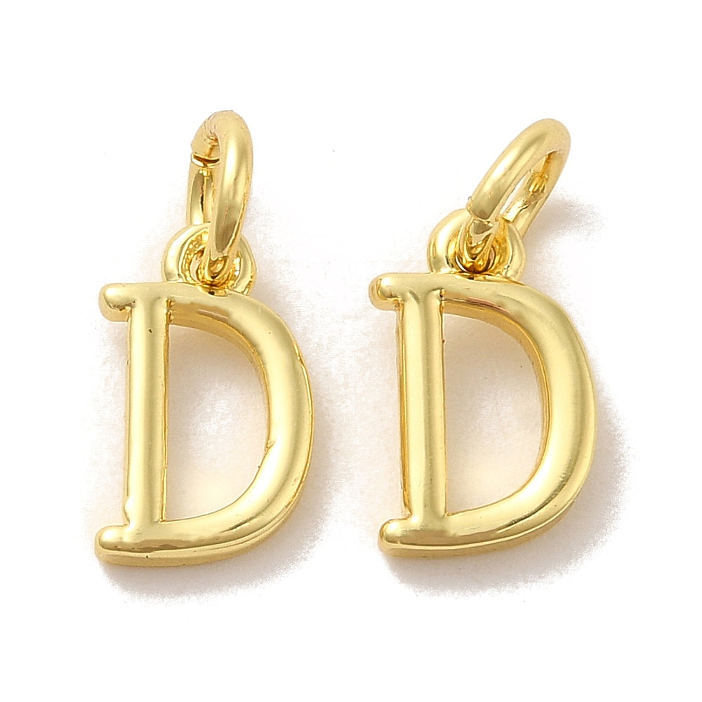 Plain Alphabet Charms