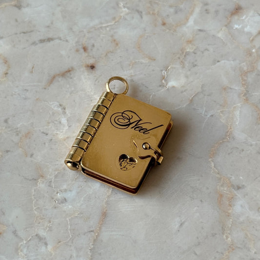 Mini Memory Book Charm