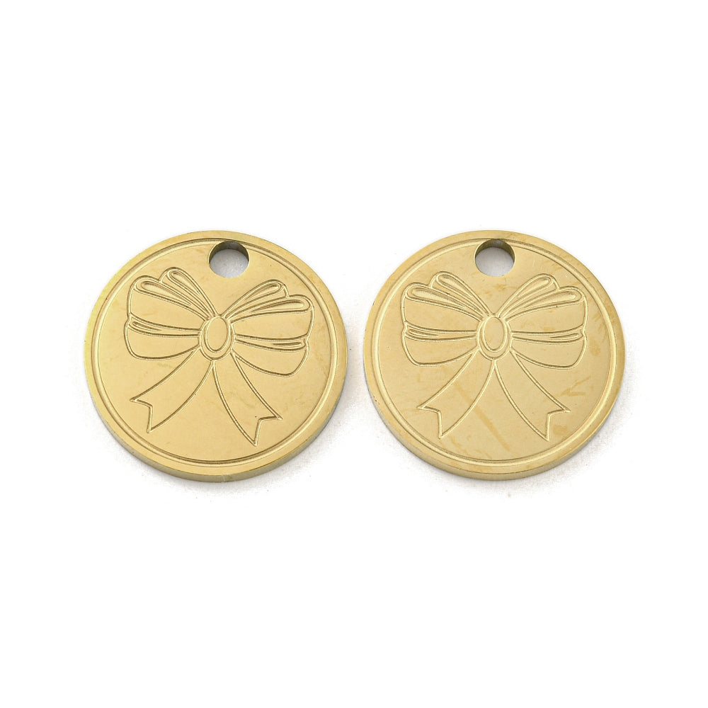 Bow Coin Charm