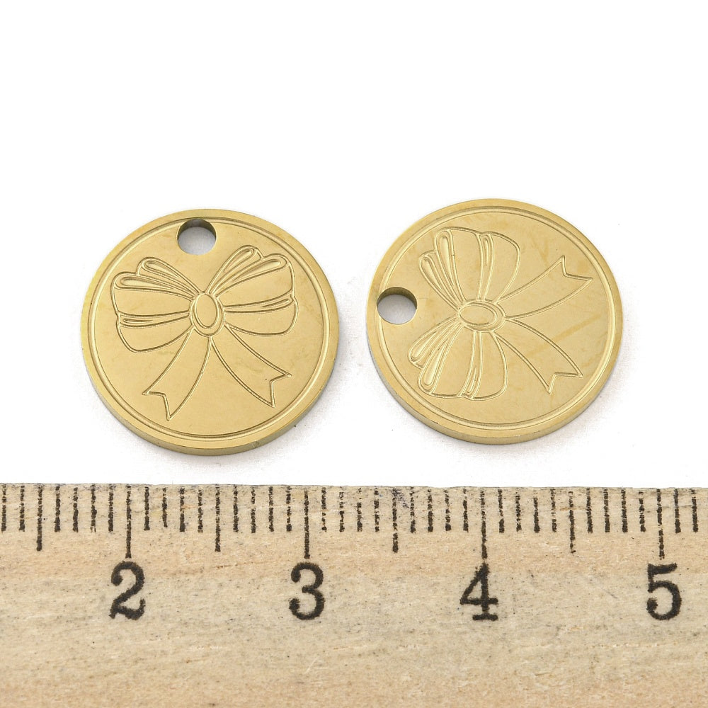 Bow Coin Charm