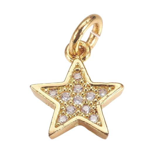 Star Rhinestone Charm