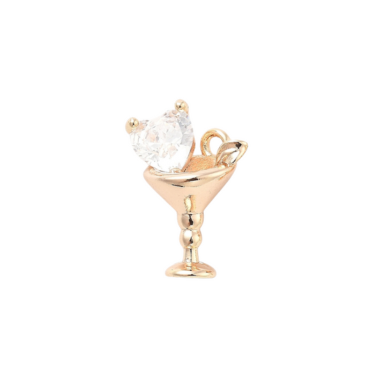 3D Cocktail Charm