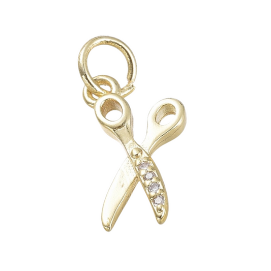 Scissors Charm