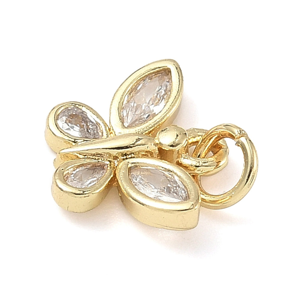 Inset Butterfly Charm