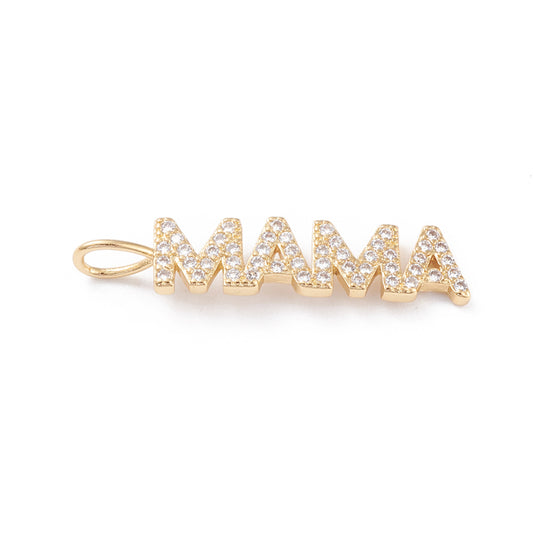 MAMA Rhinestone Charm
