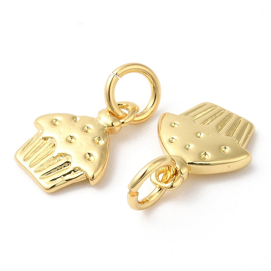 Tiny Cup Cake Charm
