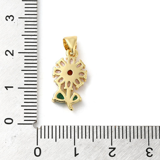 Rhinestone Flower with Stem