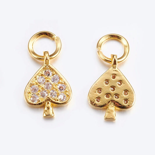 Tiny Spade Charm