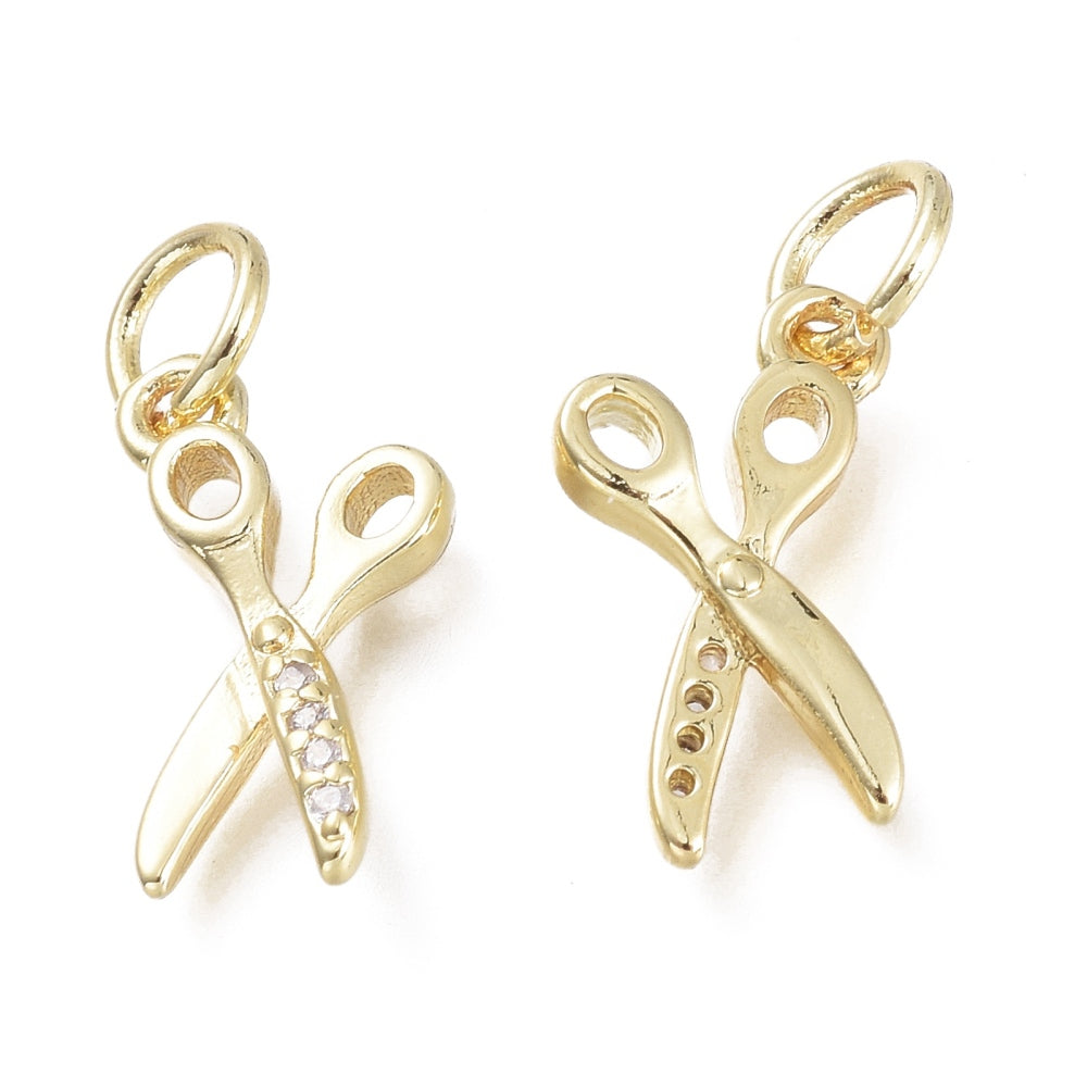 Scissors Charm